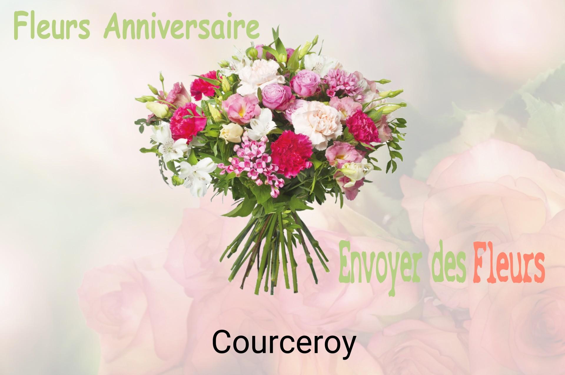 Bouquet de fleurs d’anniversaire livré à Courceroy